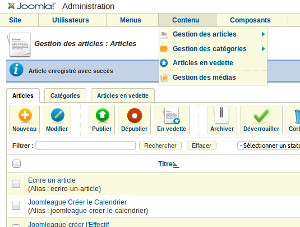 gestion médias